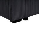 Oversized Sectional U-Shaped Sofa With Chaise Lounge And Three Soft Throw Pillows