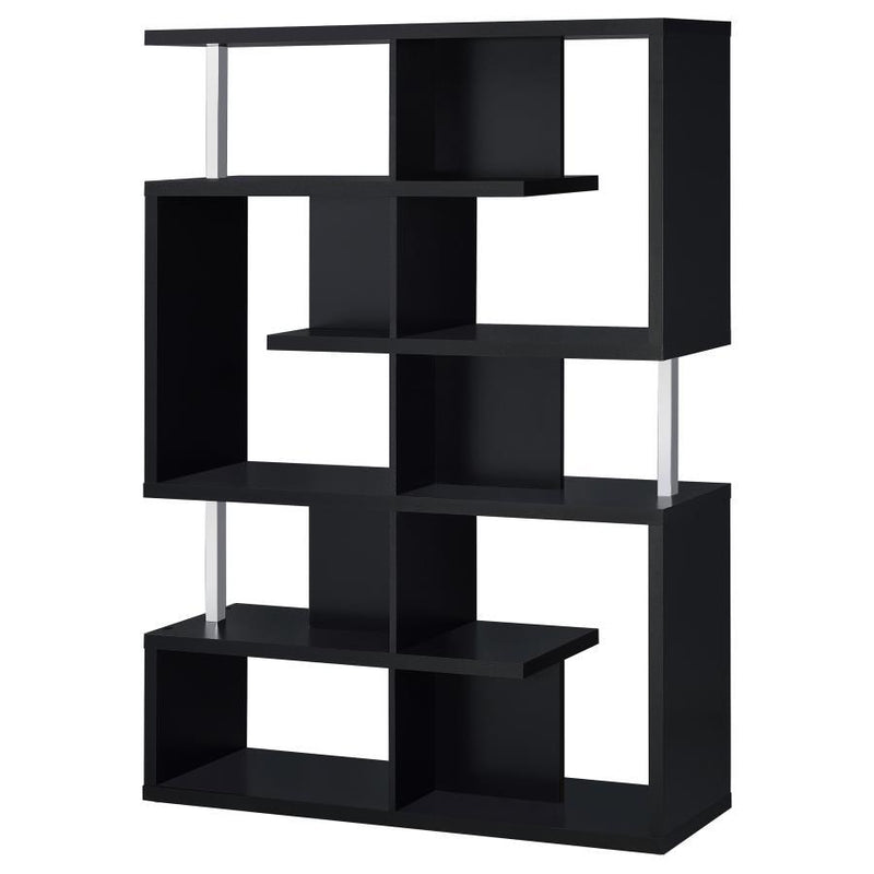 Hoover - 5-tier Geometric Design Bookcase