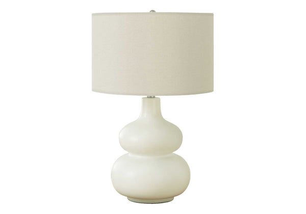 Lighting, Table Lamp, Contemporary - Cream