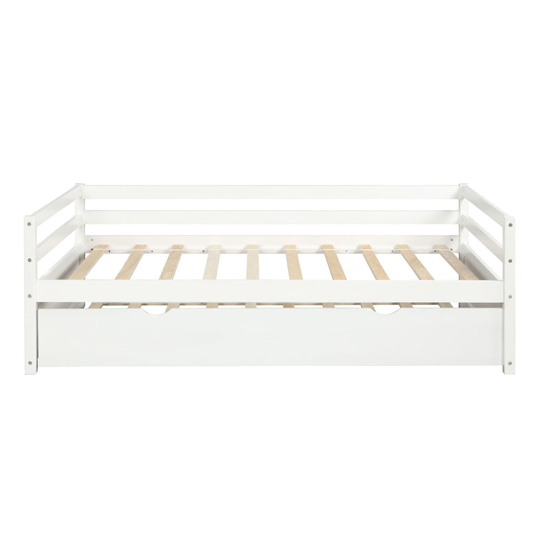 Twin Daybed With Trundle Frame Set
