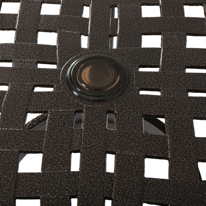 Phoenix - Square Table - Bronze
