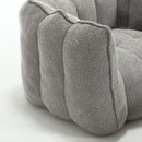 Soft Chenille Bean Bag Chair With High Resilient Foam
