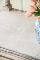 Adela - French Country Bookcase Display Storage Shelf Etageres - Antique White