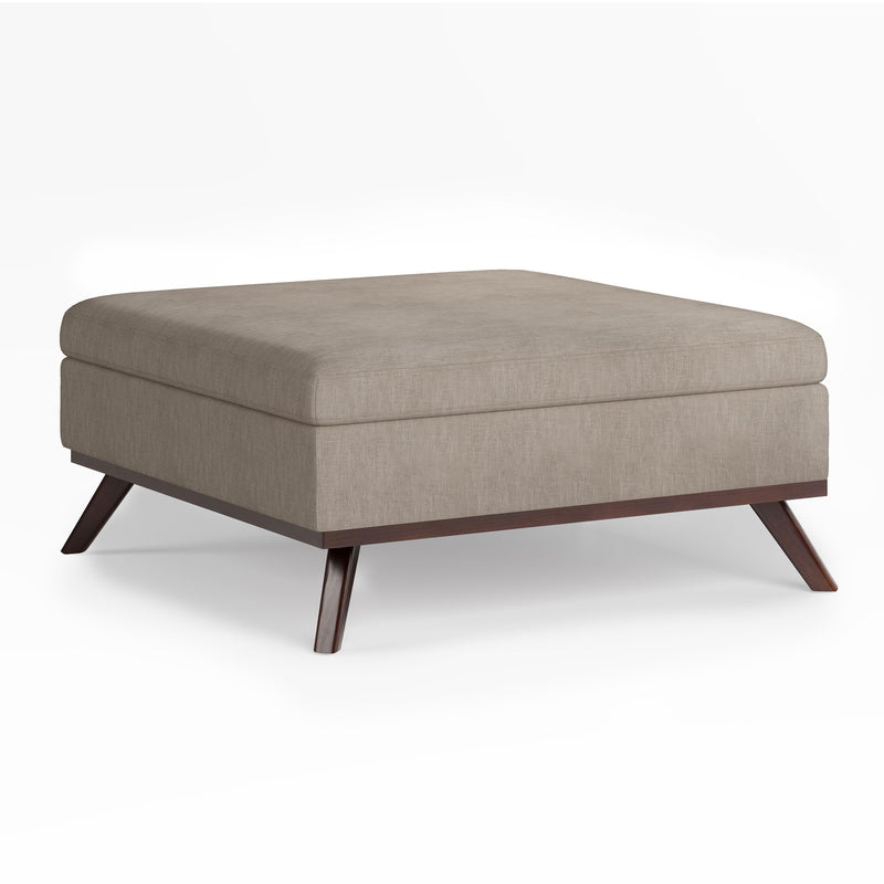 Owen - Multifunctional Square Coffee Table Storage Ottoman