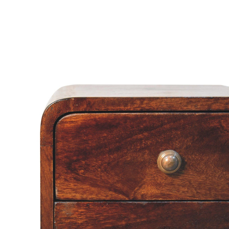 Curved Nightstand,