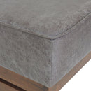 Temzyl - Mid Century Modern Microfiber Ottoman