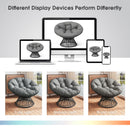 Ergonomic Wicker Chair With Cloud Thick Density Cushion, 3 Proof Cover High Capacity Iron Frame Fluid 360° Swivel