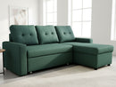 Convertible L Shaped Sectional Sleeper Sofa Bed, Saving Pull Out Couch