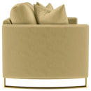 Corliss - Upholstered Arched Arm Loveseat