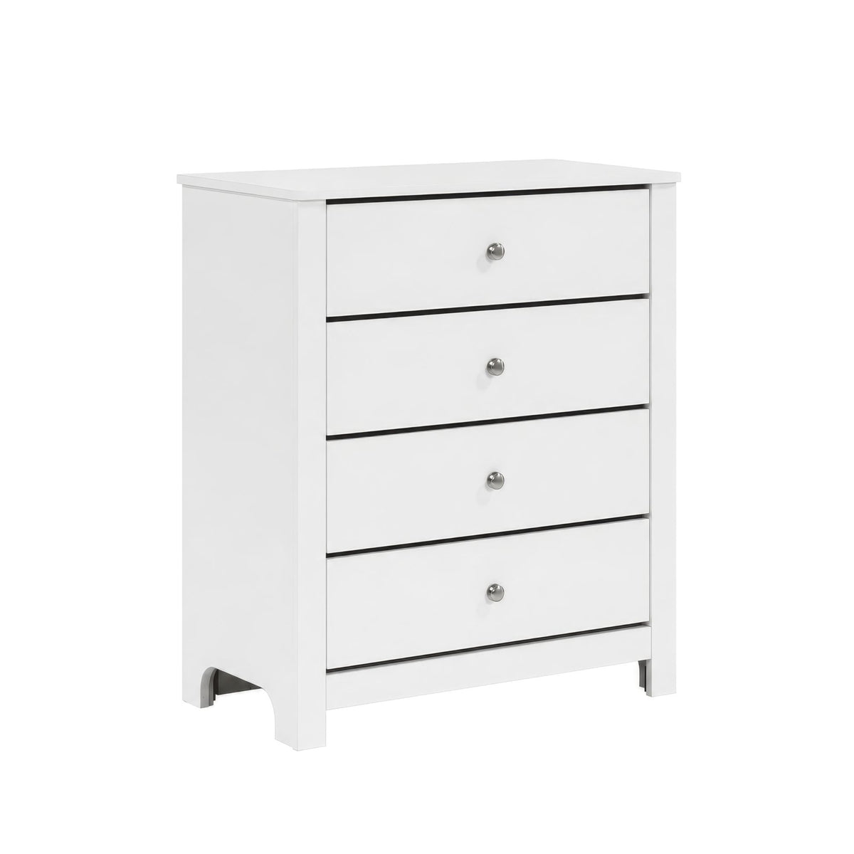 Sami Youth 4-Drawer Chest in Dark Brown by Elements International, view 2