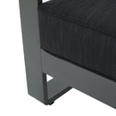 Cape Coral - Modern 3 Seater Sofa With Metal Tray