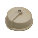 Ceramic Round Undermount Bathroom Sink With Overflow, European Style - White