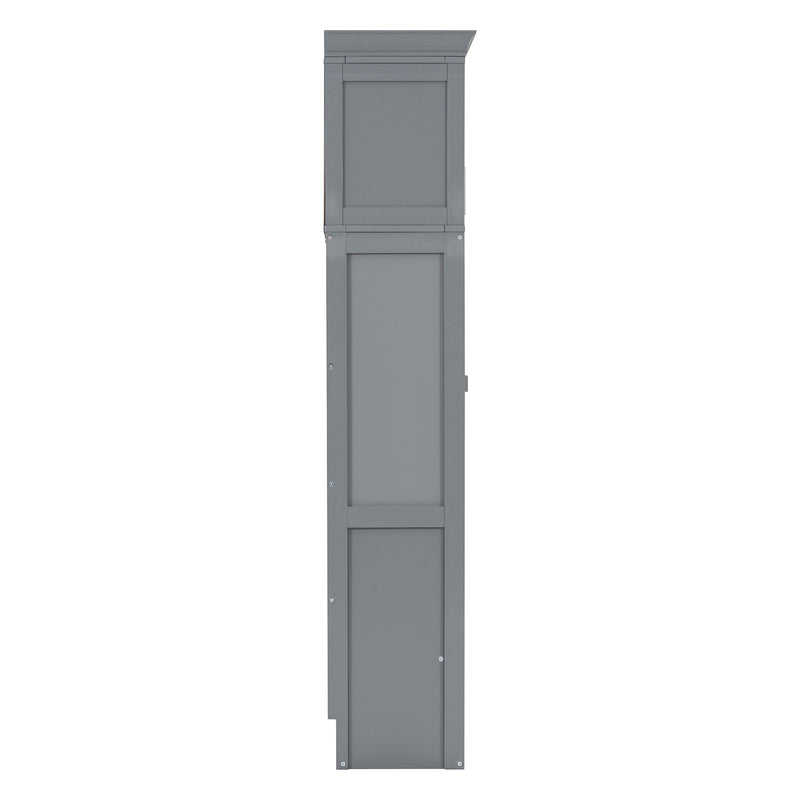 Murphy Modern Bed With Top Cabinets For Space Saving And Comfort