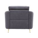 Yuina - Chair - Gray Linen