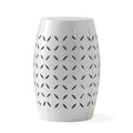 Lilac - Lace Cut Side Table, Compact Design