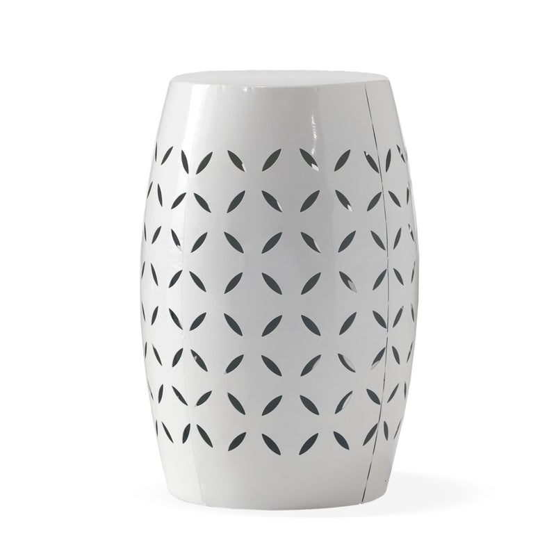 Lilac - Lace Cut Side Table, Compact Design