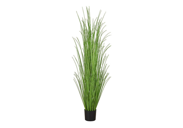 Artificial Plant, 47" Tall, Grass Tree, Indoor, Faux, Fake, Floor, Greenery, Potted, Real Touch, Decorative - Green / Black