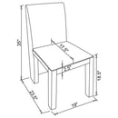 Tordera - Velvet Upholstered Dining Side Chair (Set of 2) - Gray