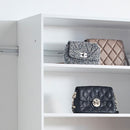 Devi - Wall Mounted Wood Closet System With Modular Design And Ample Storage