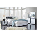 Vios - 5 Piece Bedroom Set With Zebrano Accent Design