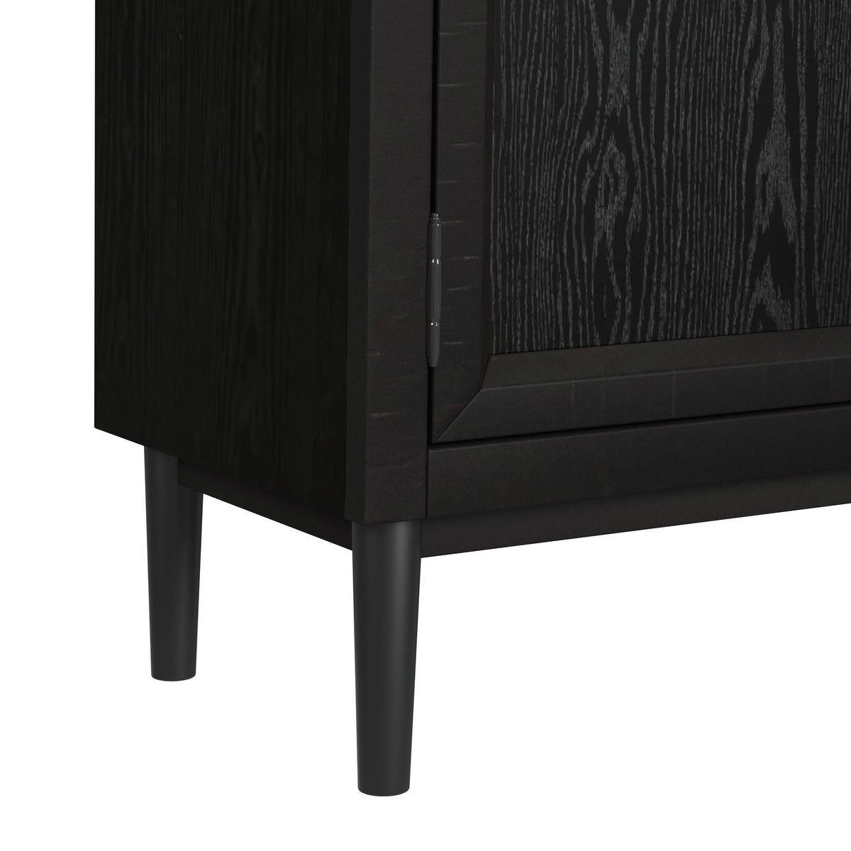 Taurus Bookcase in Black by Elements International, view 3