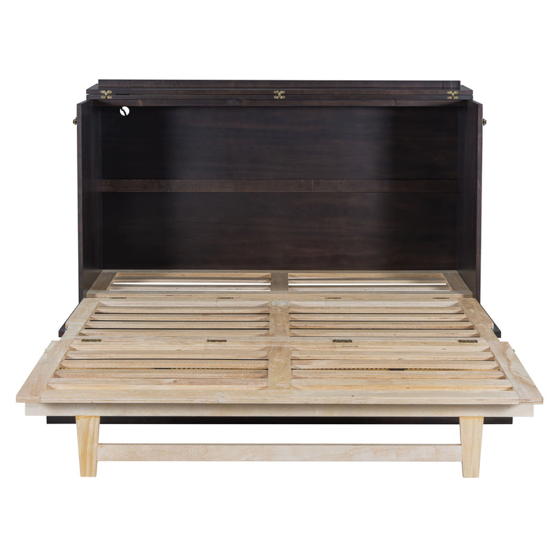 Classic Stylish Murphy Bed With Large Drawers