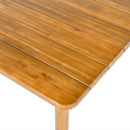 Visola - Outdoor Dining Table With Classic Slatted Top - Teak