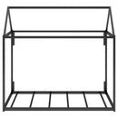 Metal House Shape Platform Bed, twin