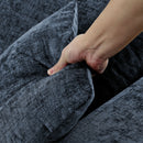 Modern Minimalist Cloud Sectional Couch With Comfy Chaise, U Shaped Modular Sofa