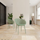 2 Pack Lounge Chair Set & Folding Square Table