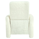Push Back Recliner Armchair Upholstered Recliner Chair Single Sofa With Adjustable Backrest