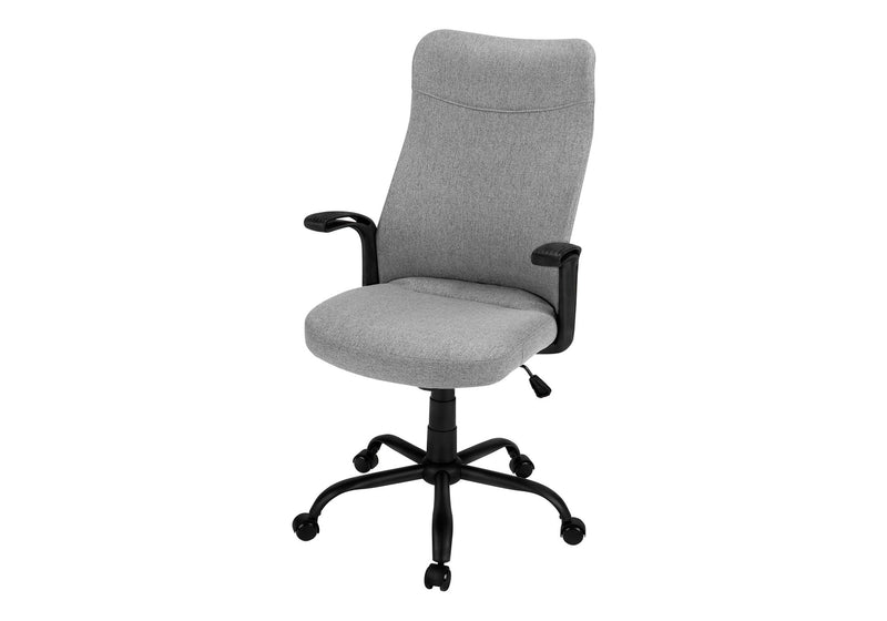 Office Chair, Adjustable Height, Swivel, Armrests, Contemporary & Modern