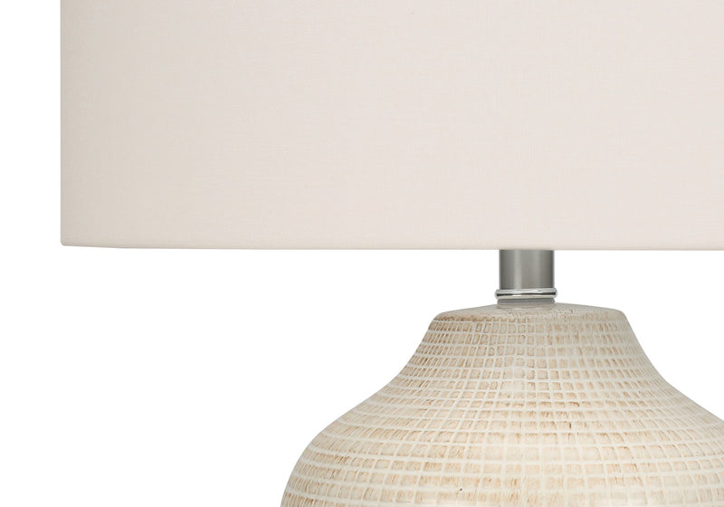 Table Lamp, Lighting, Ceramic, Contemporary - Cream