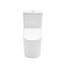 1 Piece Toilet For Bathroom, Soft Closing Seat, Dual Flush 1.1 / 1.6 Gpf - White