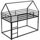 House Bunk Bed With Built In Ladder