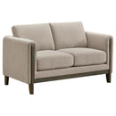 Islington - Upholstered Panel Arm Sofa Set