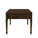 Fluted - 2 Drawer Coffee Table - Brown