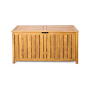Portside - 100 Gallons Wood Deck Box - Teak