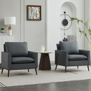 Nordic Retro Light Luxury Upholstered Sofa Chair