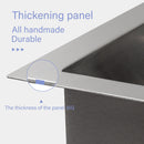 Single Bowl, Undermount Workstation, Kitchen Sink With Accessories