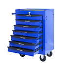Rolling Metal Tool Chest With Drawers, Steel Storage Cabinet With Ball Bearing Slides