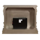 Danae - Fireplace - Antique Silver