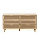 6 Drawer Storage Modern Cabinet For Bedroom