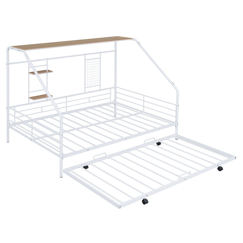 Playhouse Design Bed With Trundle