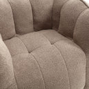Soft Chenille Bean Bag Chair With High Resilient Foam