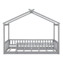 Bed House Bed Frame With Fence