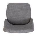 Modern Dining Chair With Iron Legs And Wood Finish