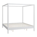 Canopy Bed Frame 4 Poster Platform Bed With Slats Support, No Box Spring Needed