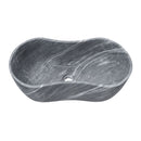 Bathroom Vessel Sink With Wavy Design