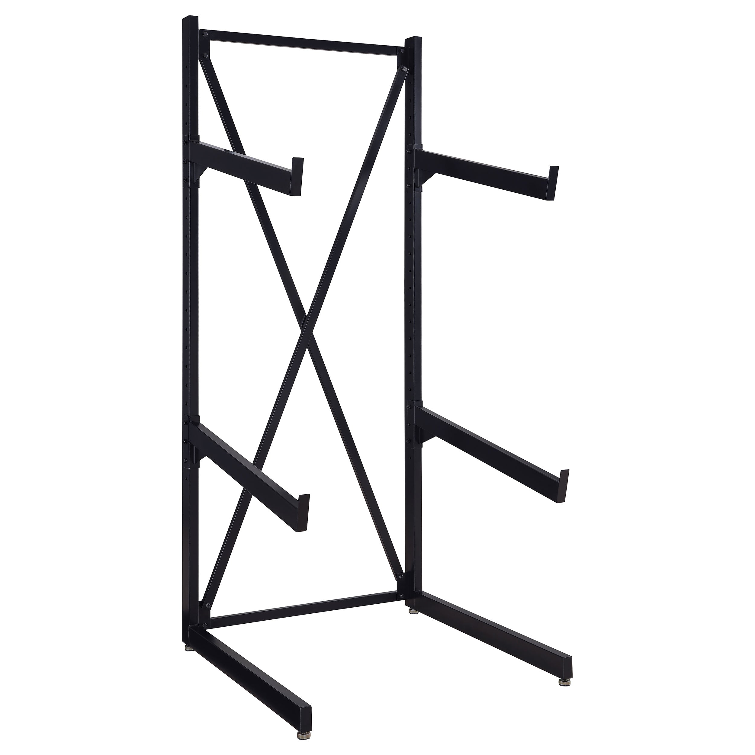Duarto 3-tier Sofa Display Rack Black — view 1
